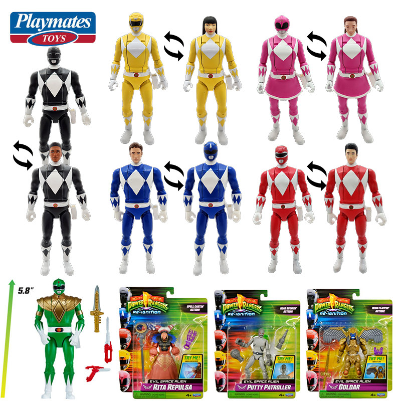 Model Kit Megazord - Figurine de collection Playmates Mighty Morphin