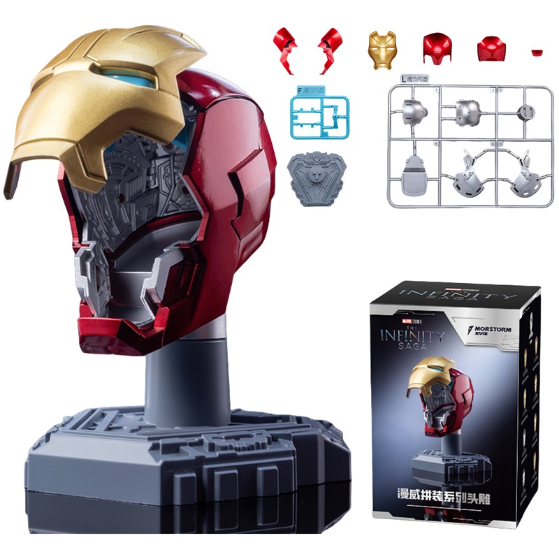 Model Kit Iron Man Mark 50 - Masque de casque Iron Man Original,