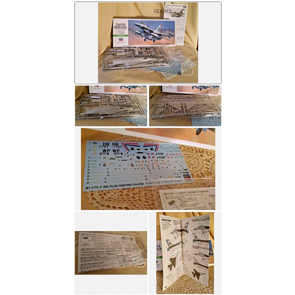 Model Kit F16 - Hasegawa 00231 1/72 Scale US F16