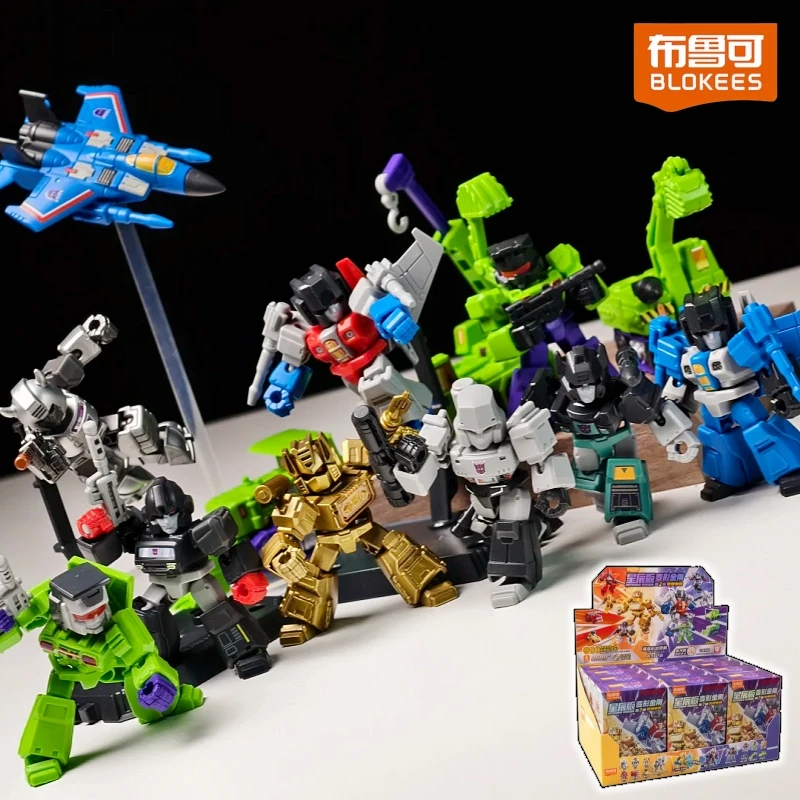 Model Kit Transformers - Figurines articulées Hot Blokees Transformers Defender