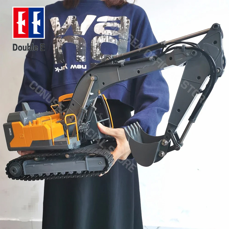 Model Kit Excavator - Modèle de voiture excavatrice RC Double