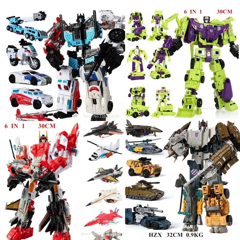 Model Kit Transformers - Jouets Robot de Transformation HZX Defensor