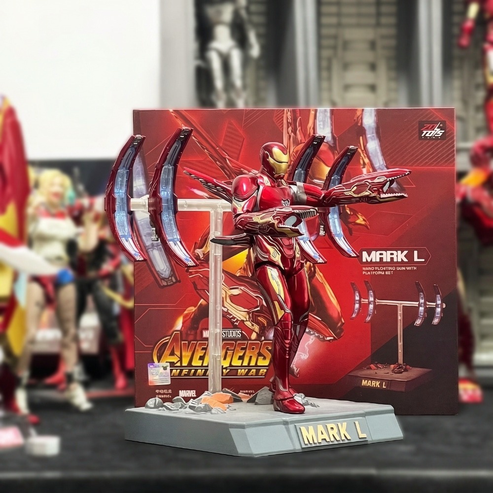 Model Kit Iron Man Mark 50 - En stock, figurine d'action ZD Toys
