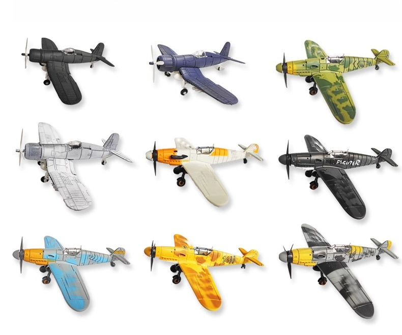 Model Kit Spitfire - 6 pièces/ensemble WWII UK ouragan Spitfire