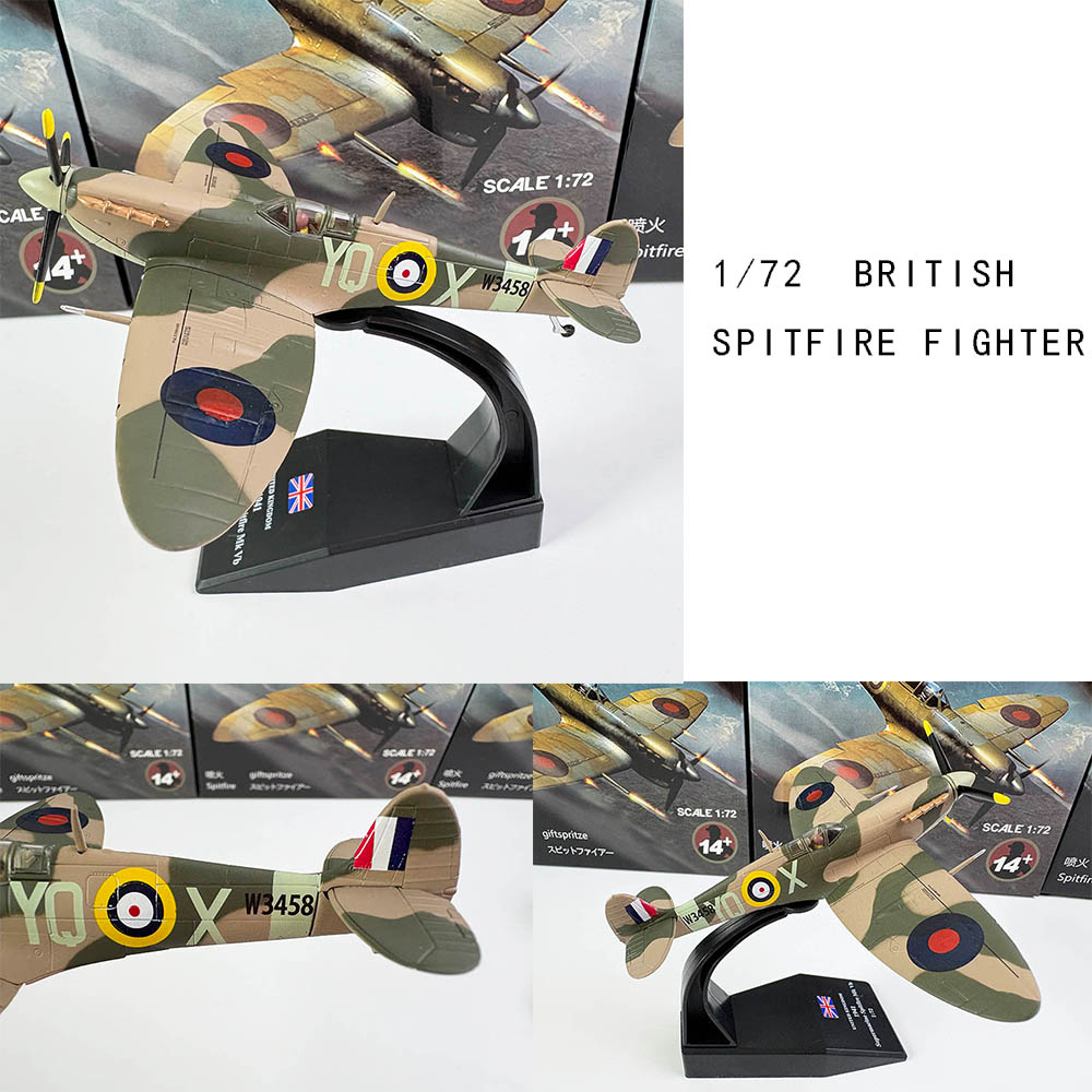 Model Kit Spitfire - Modèle d'avion de chasse britannique Spitfire