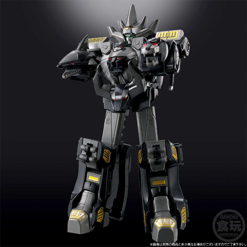 Model Kit Megazord - Bandai Smp Gaoking Version Noire Figurine