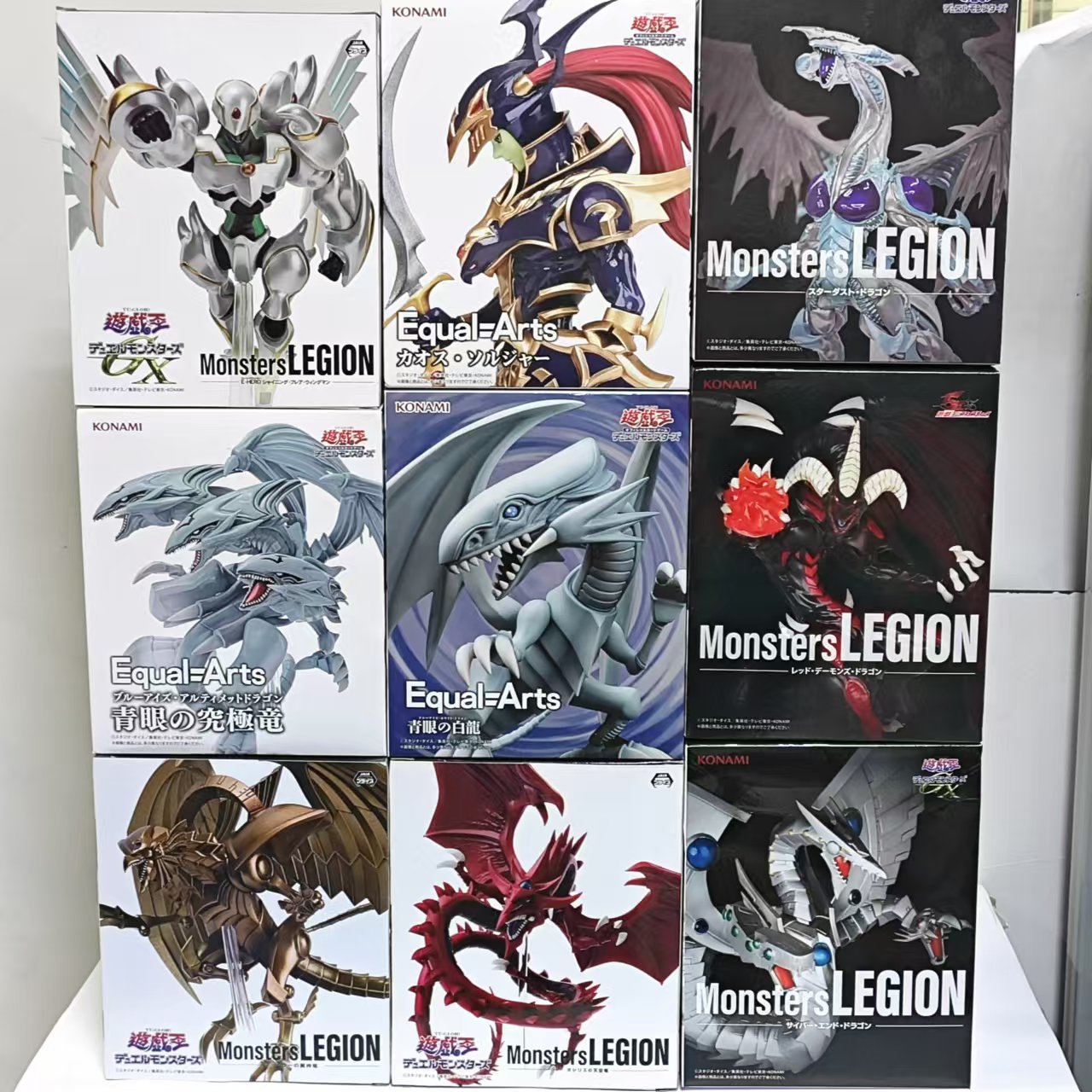Model Kit Megazord - Original KONAMI Yu-Gi-Oh! Figurines d'action d'anime