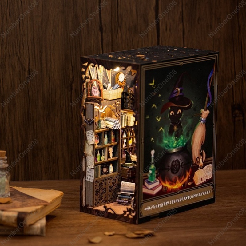 Modèle de librairie en bois br - Model Kit Wood avis et prix