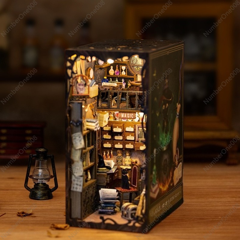 Modèle de librairie en bois br - Model Kit Wood avis et prix