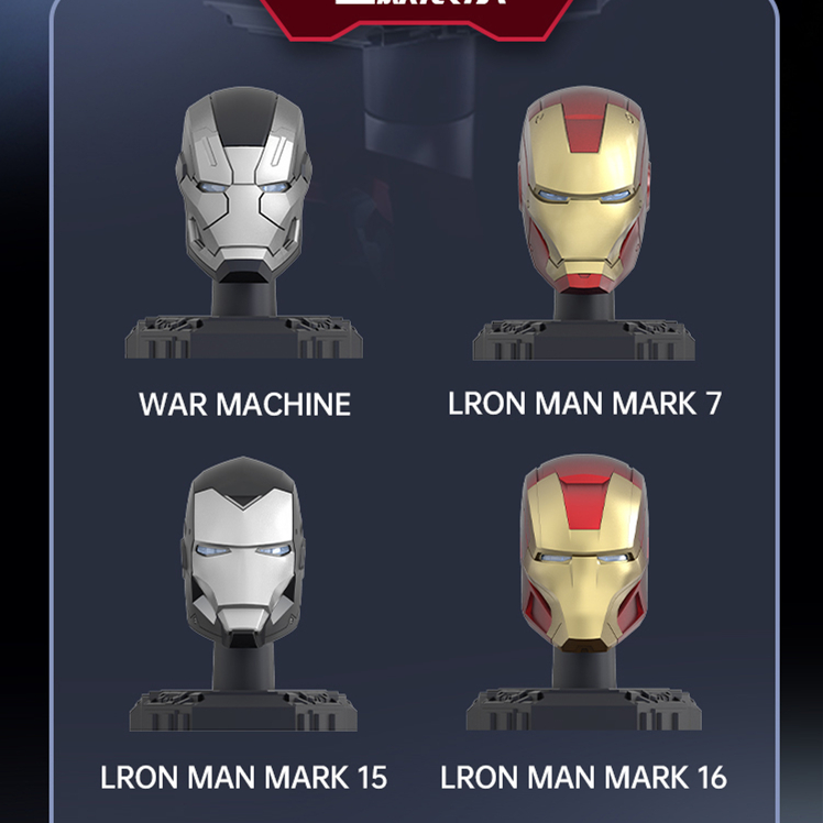 Masque de casque Iron Man Orig - Model Kit Iron Man Mark 50 avis et prix