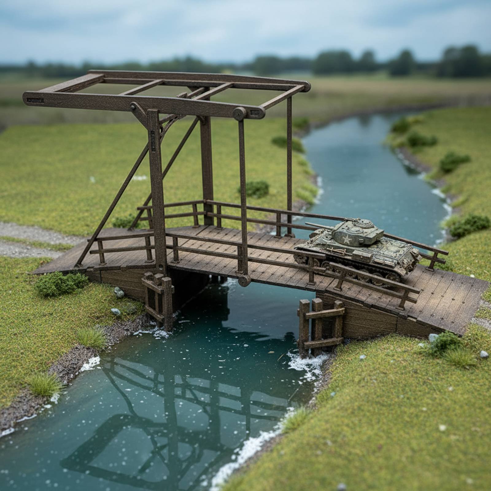 Kit de montage de pont escamot - Model Kit Wood avis et prix