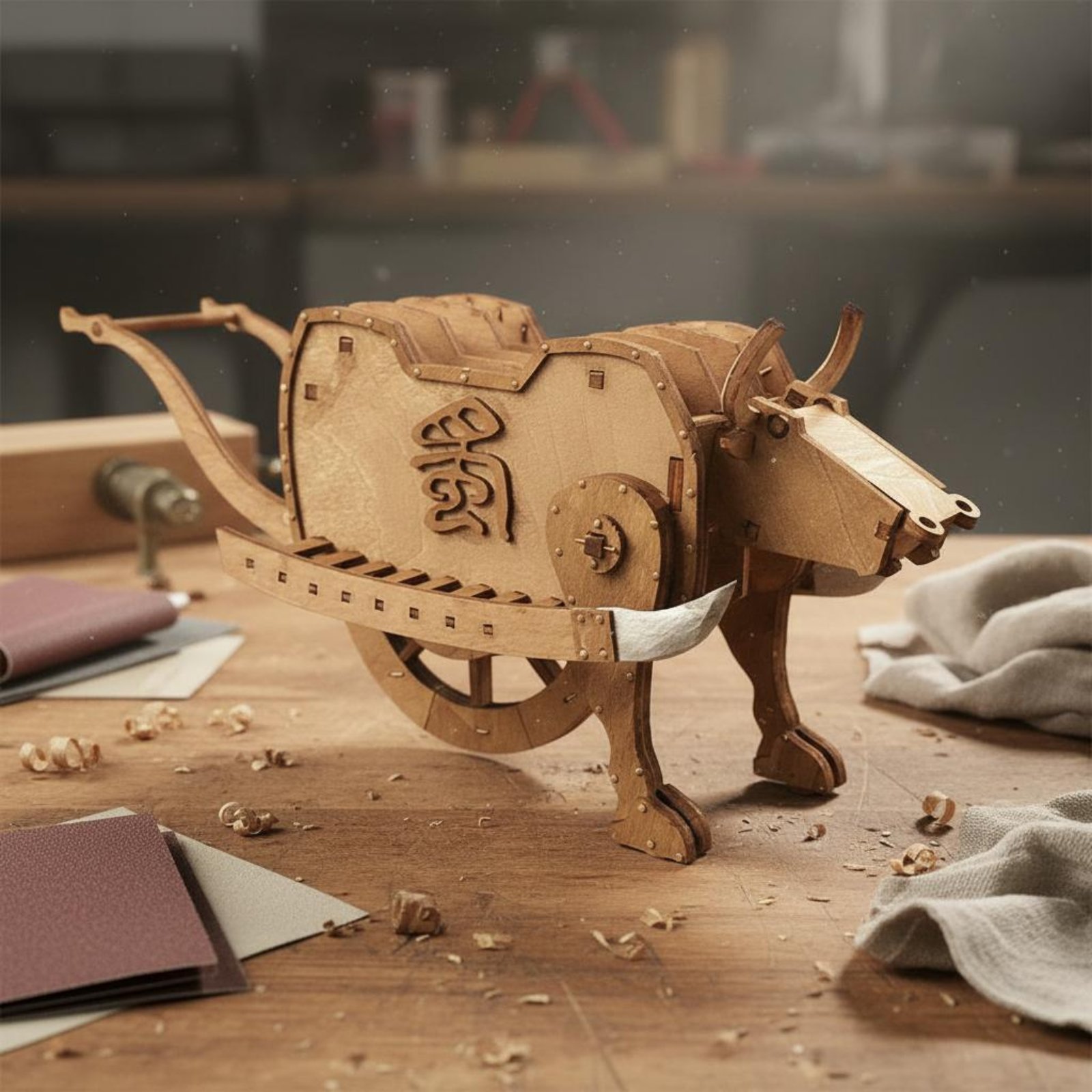 Kit de montage en bois Zhuge L - Model Kit Wood avis et prix
