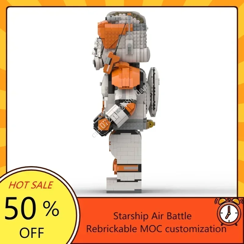 MOC – casque de combat spatial - Model Kit Decals avis et prix
