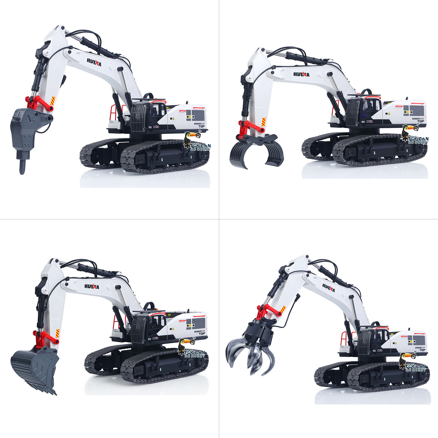 Pelle RC 1/14 HUINA camion en  - Model Kit Excavator avis et prix