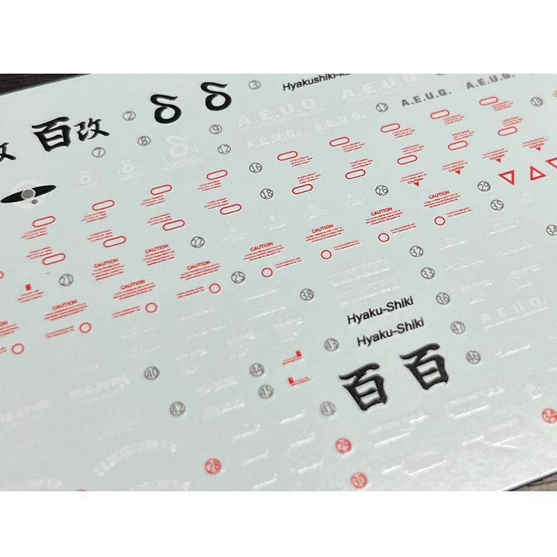 Décalcomanies à glissière d'ea - Model Kit Decals avis et prix