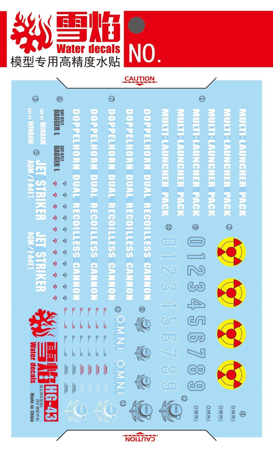 Autocollants fluorescents de h - Model Kit Decals avis et prix