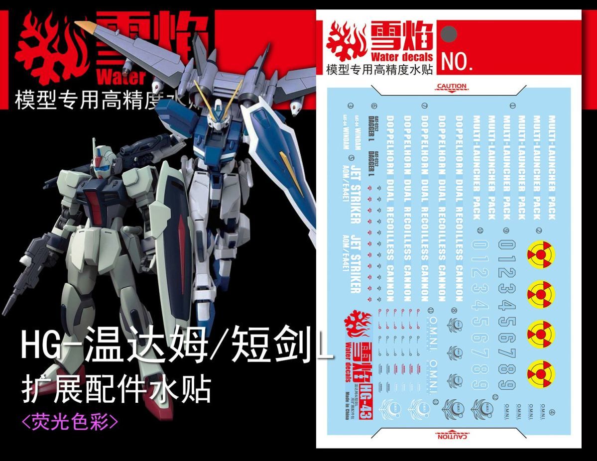 Autocollants fluorescents de h - Model Kit Decals avis et prix