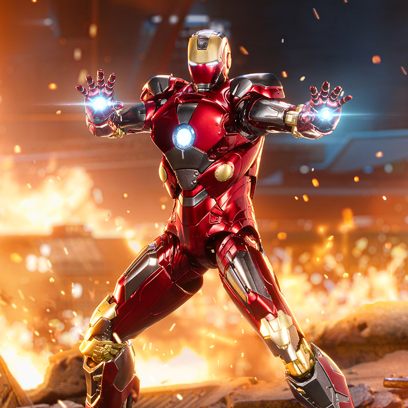 ZD Toys Les Avengers Iron Man  - Model Kit Iron Man Mark 50 avis et prix