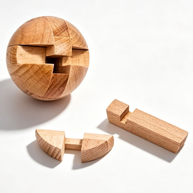 Jeu de puzzle en bois classiqu - Model Kit Wood avis et prix