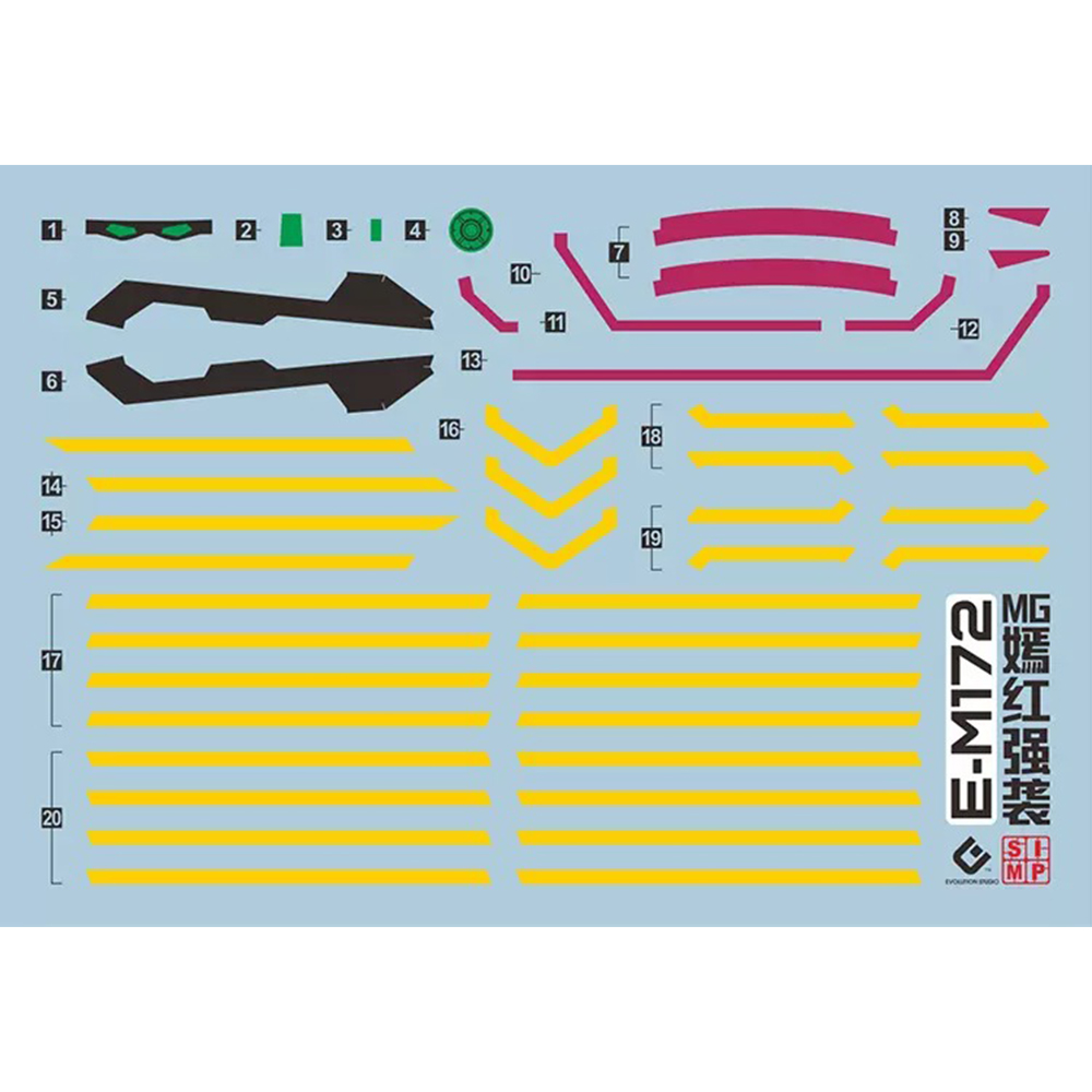 EVO – décalcomanies coulissant - Model Kit Decals avis et prix