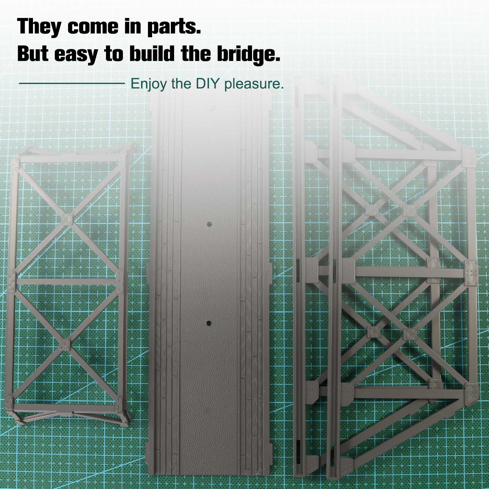 Kit de pont sur étais haute à  - Model Kit Train avis et prix