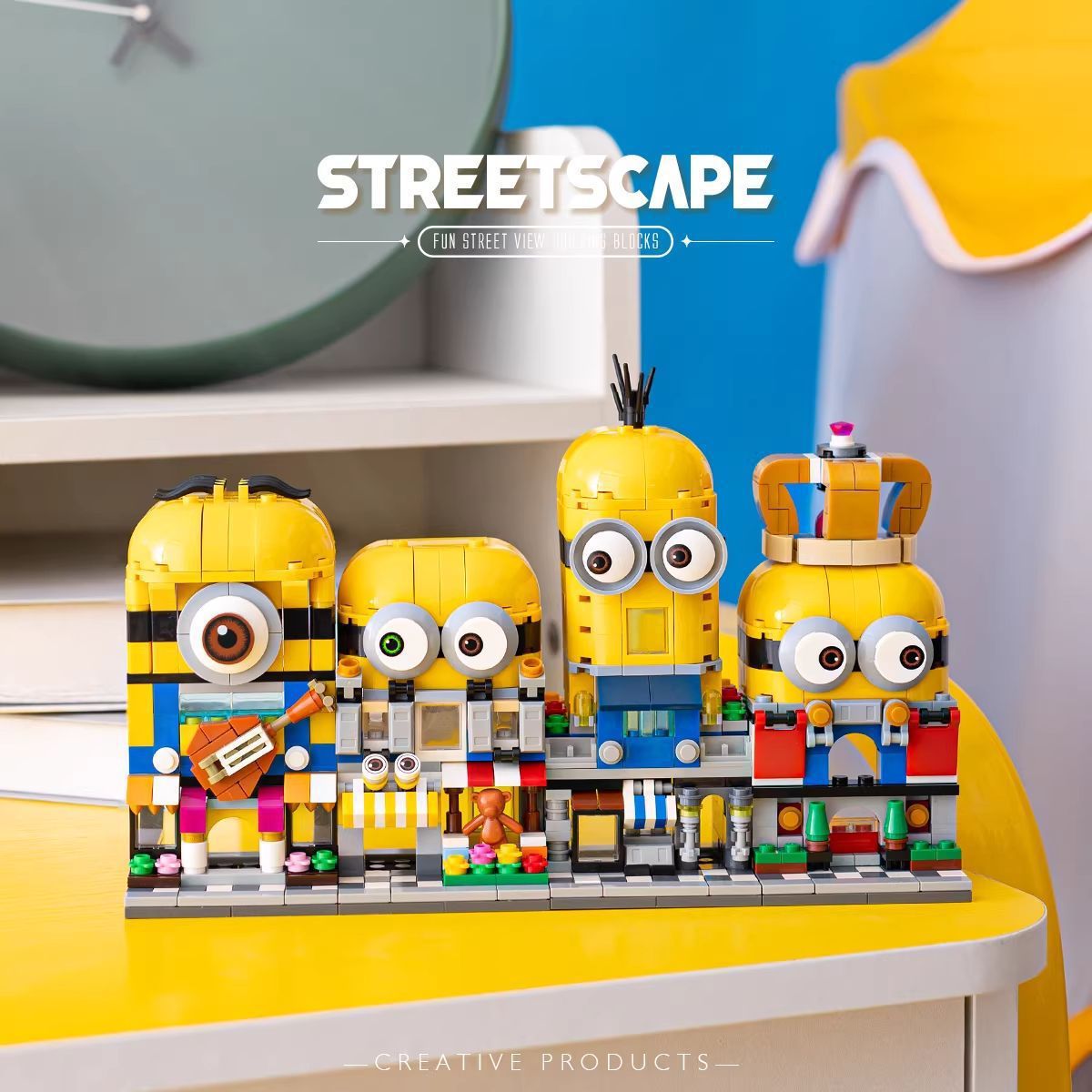 Figurine 3D 4-en-1 Minions Sér - Model Kit Decals avis et prix