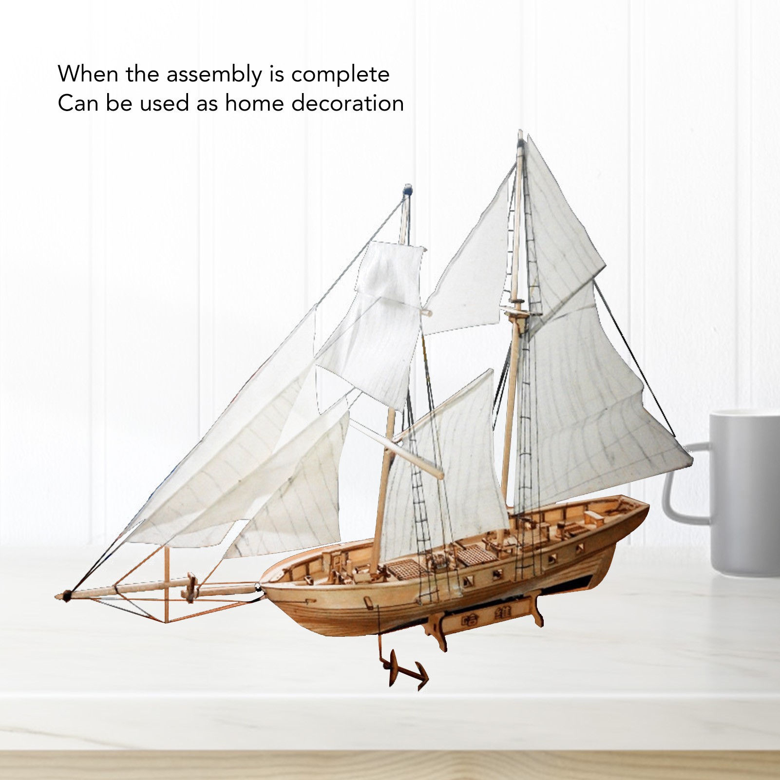 Kit de bateau à voile en bois  - Model Kit Wood avis et prix